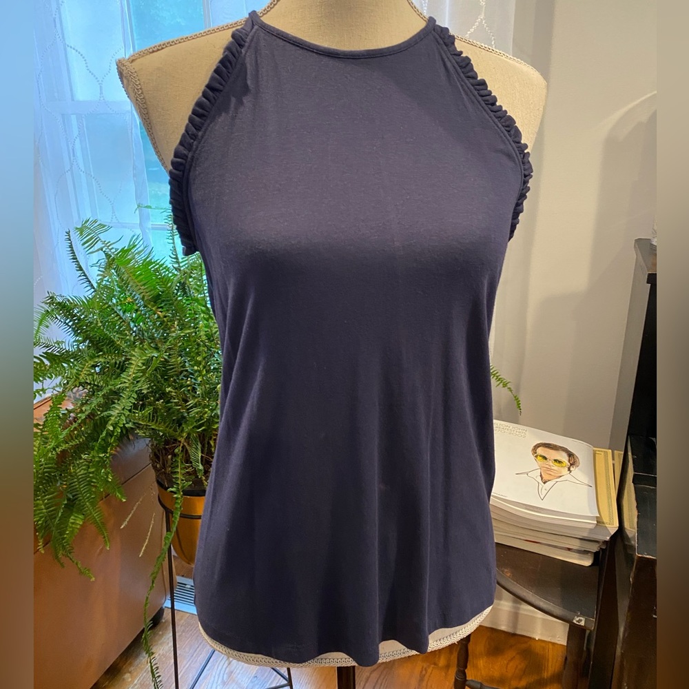 Lilly Pulitzer Navy top, size small